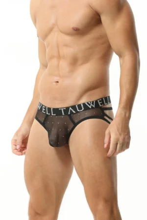 Sexy Mesh String Briefs - Image 10