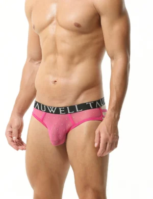 Sexy Mesh String Briefs - Image 11