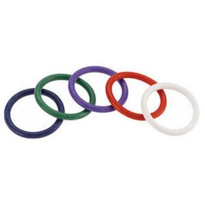 Rubber Cock Ring 5 Colour Set - Image 4