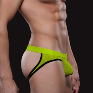 Mens Underwear Solid Cotton Underpants - Image 2