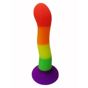 Color Special-shaped Liquid Silicone Massage Backcourt Butt Plug - Image 2