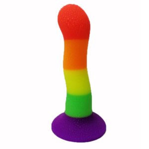 Color Special-shaped Liquid Silicone Massage Backcourt Butt Plug