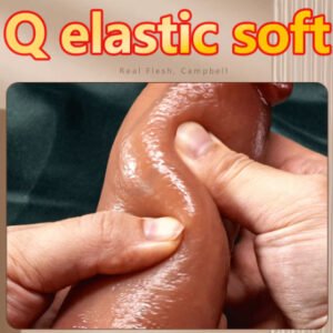 Strong Thrust Swing Simulation Dildos Super Soft Liquid Silicone Dildo - Image 5