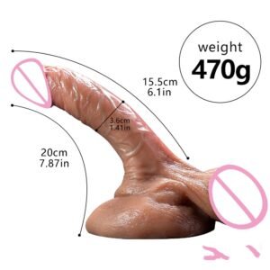 Super Soft Dildo Women's Products With Eggs - Image 7