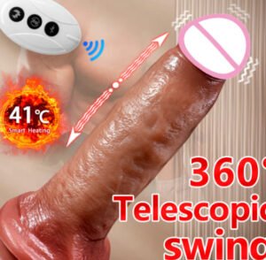 Strong Thrust Swing Simulation Dildos Super Soft Liquid Silicone Dildo - Image 2