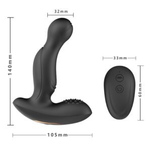 Button Butt Plug Vibrators G-spot Vibration Massager - Image 4