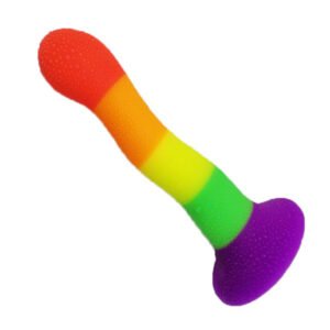 Color Special-shaped Liquid Silicone Massage Backcourt Butt Plug - Image 4