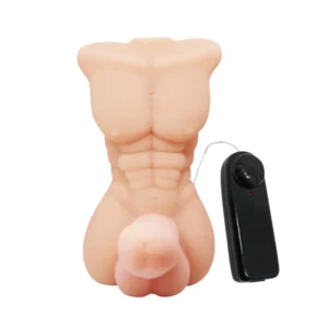 Half Body Male Sex Doll With Vibrating Dildo - Image 3