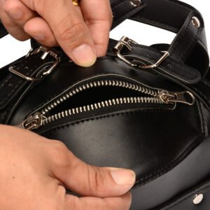 Leather Bondage  Headgear - Image 5