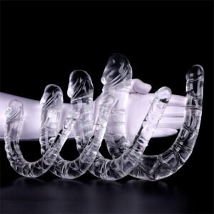 Double-headed Dragon Transparent Crystal Silicone Toy - Image 4