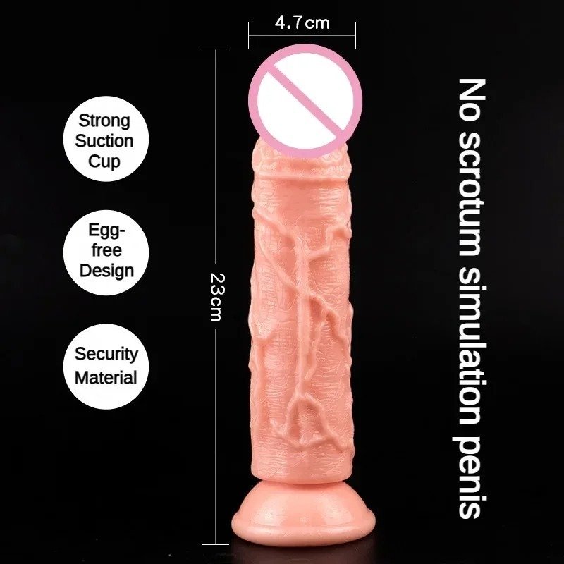 Super Large Simulation Penis Masturbation Manual Toy - Image 4
