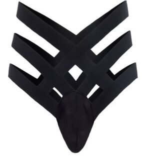 Tight Belt Men's Jocks, Underwear &  Activewear Hollow Panties - Image 10