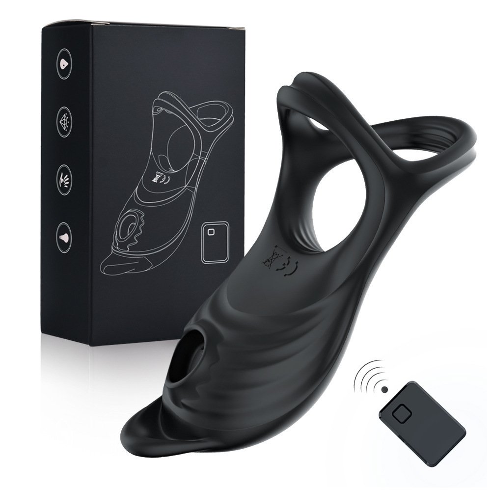 Male Delay Ring Wireless Remote Control Sucking Lock - Image 5