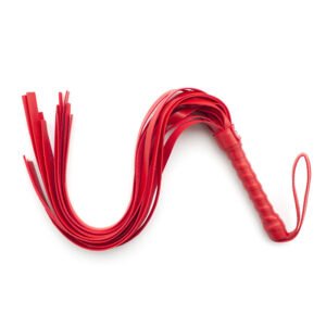 Colored Short Leather Whip
