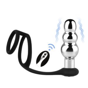 Thread Metal Remote Control Vibration Sex Toy Butt Plug &  Prostate Toys Sex Toys Men And Women Masturbation Toys - Image 5