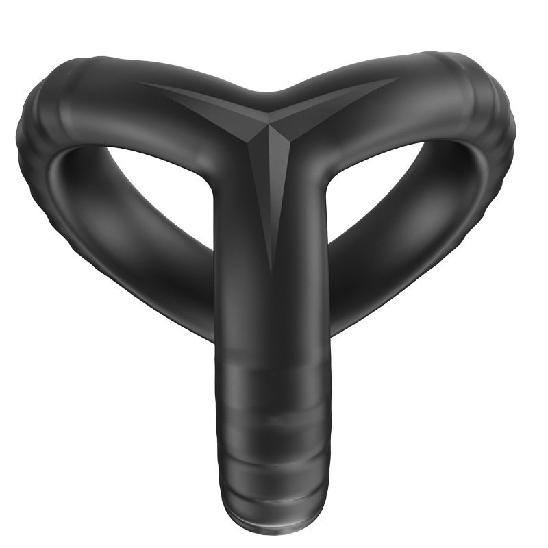 Toys Men's Liquid Silicone Penis Ring Couple Delay Ring Men's Penis Blocking Ring - Image 3