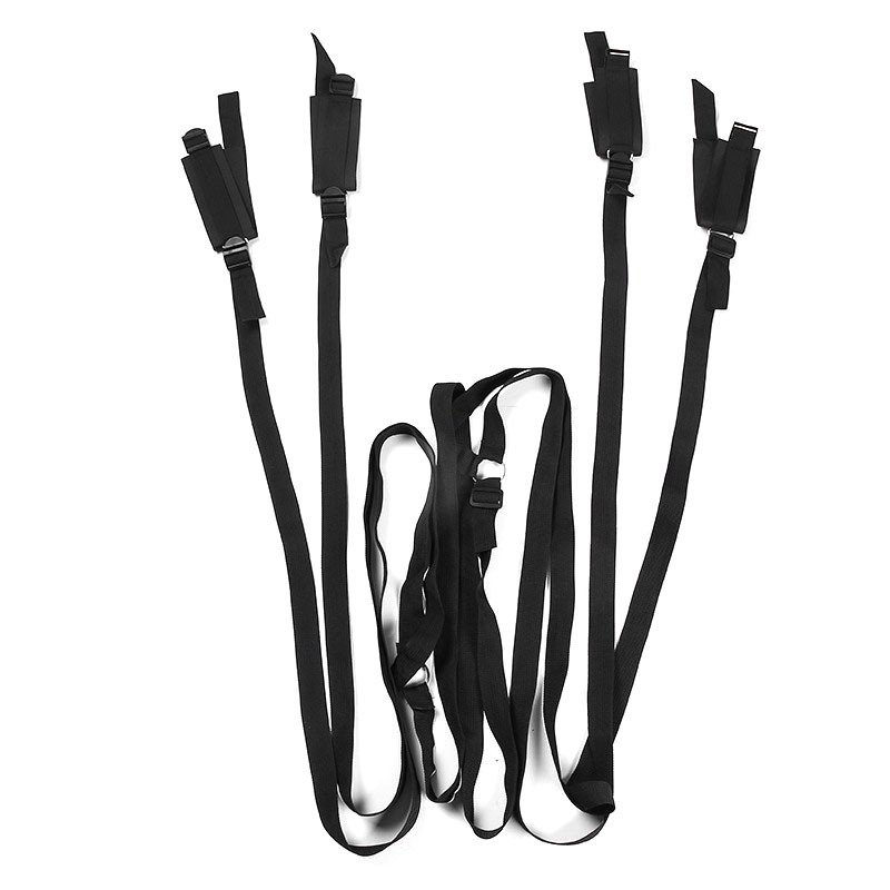 Bed Bondage Straps Hands And Feet With Toys