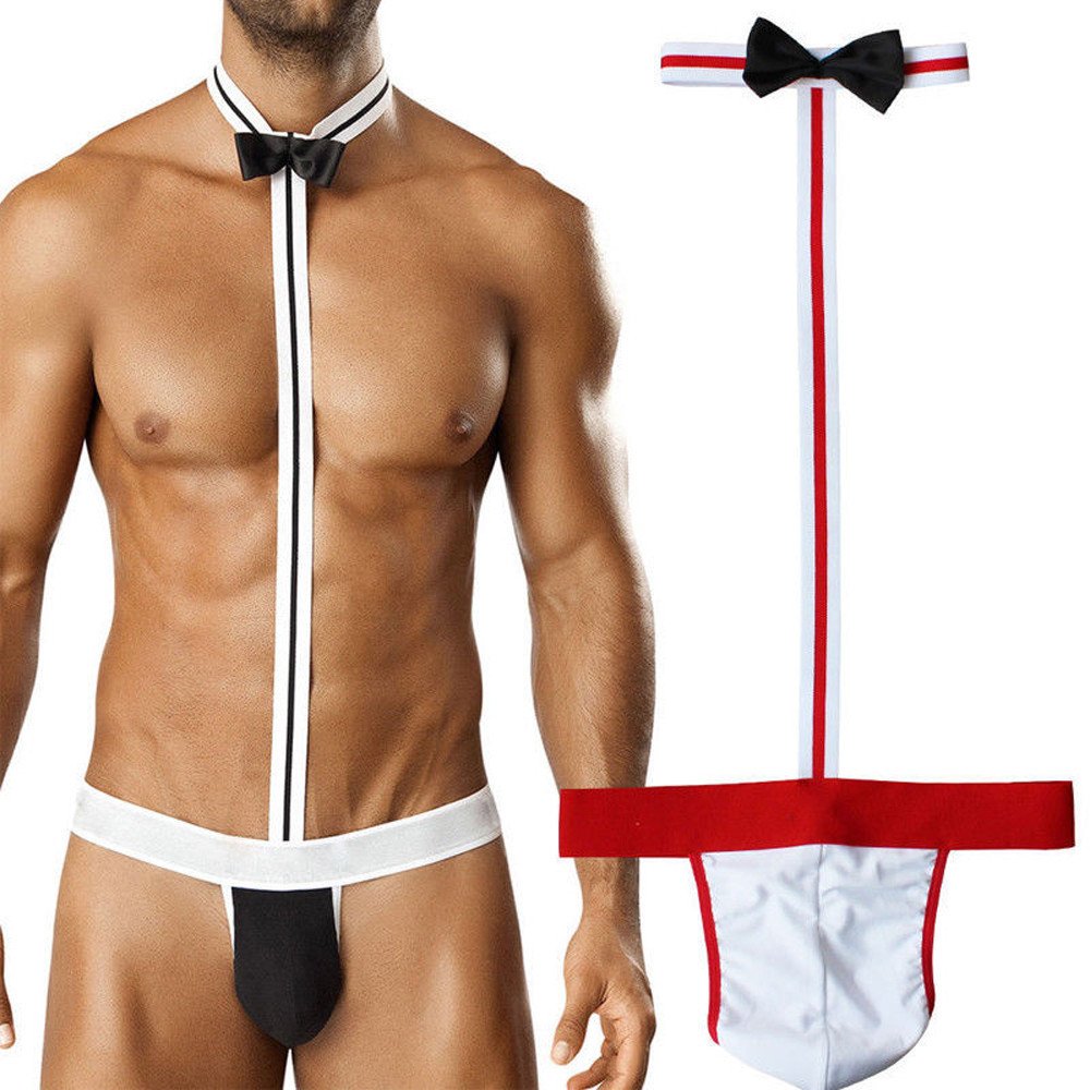 Men's Jocks, Underwear & Activewear Wide Elastic Bow Tie
