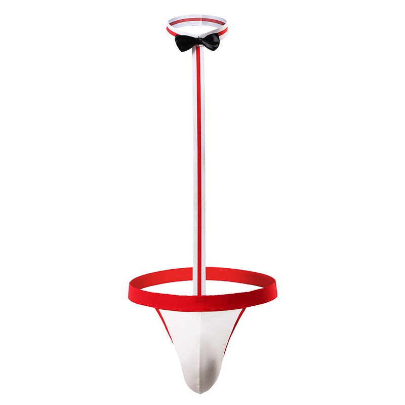 Men's Jocks, Underwear & Activewear Wide Elastic Bow Tie - Image 3