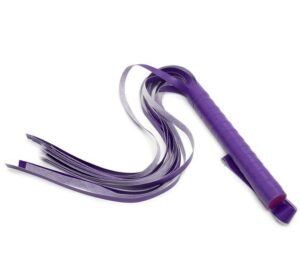 Colored Short Leather Whip - Image 3