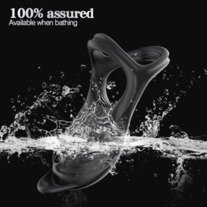 Male Delay Ring Wireless Remote Control Sucking Lock