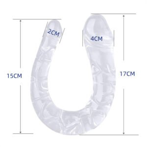 Double-headed Dragon Transparent Crystal Silicone Toy - Image 7