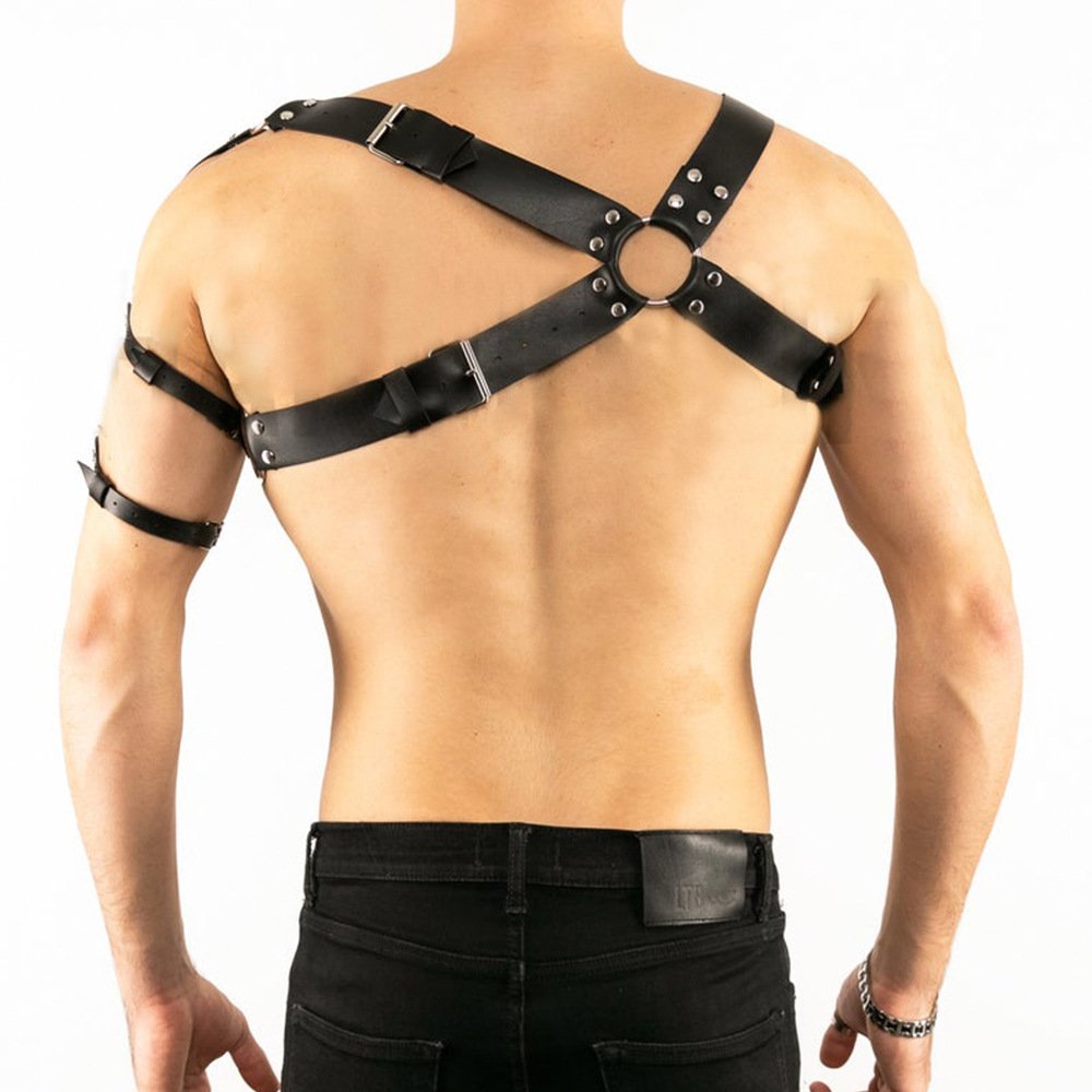 Men's Sexy Leather Harnesses & Restraints, Gags & Hoods - Image 3