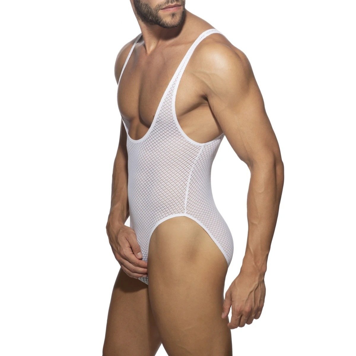 New Men's Lace Jocks, Underwear & Activewear Triangle Jumpsuit - Image 6