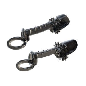 Multi-thorn Crystal Exotic Condom Men's Delay Lantern Ring - Image 6