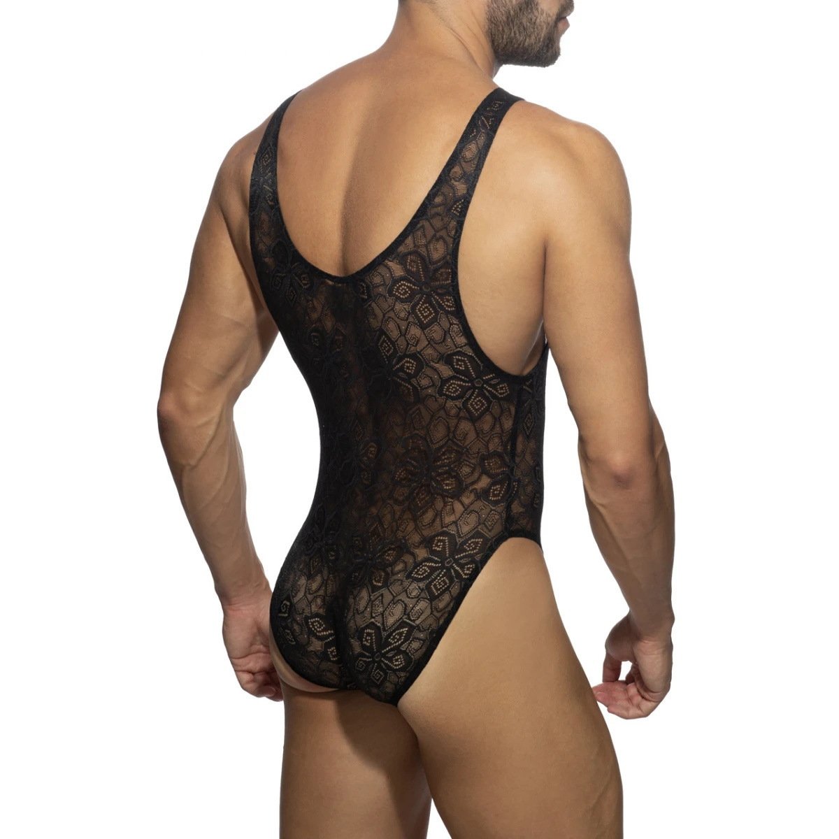 New Men's Lace Jocks, Underwear & Activewear Triangle Jumpsuit - Image 2