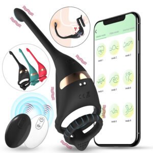 Vibrating Silicone Cock Ring