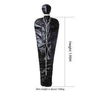 Leather Binding Belly Band Mummy Sleeping Bag - Image 7