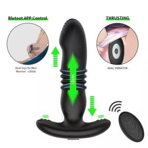 Telescopic Butt Plug &  Prostate Toys - Wireless Remote Control - Image 4